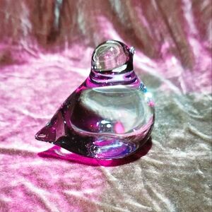 Crystal Bird Figurine